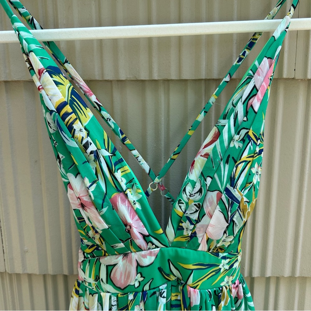 NWT Meghan LA Enchanted Garden Maxi Dress - Picture 10 of 12
